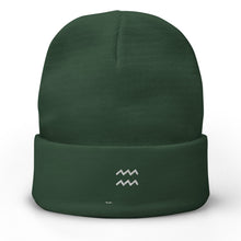 Load image into Gallery viewer, Aquarius Zodiac Beanie