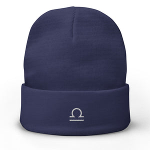 Libra Zodiac Beanie