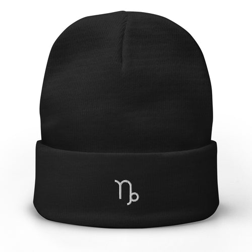 Capricorn Zodiac Beanie