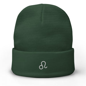 Leo Zodiac Beanie